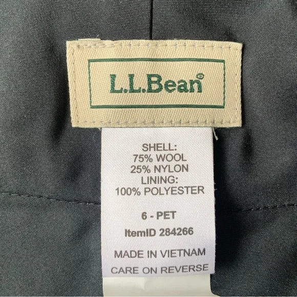 L.L. BEAN Plaid Check Mini Skirt Favorite Fit Preppy Academia Multicolor Size 6P - Picture 6 of 9